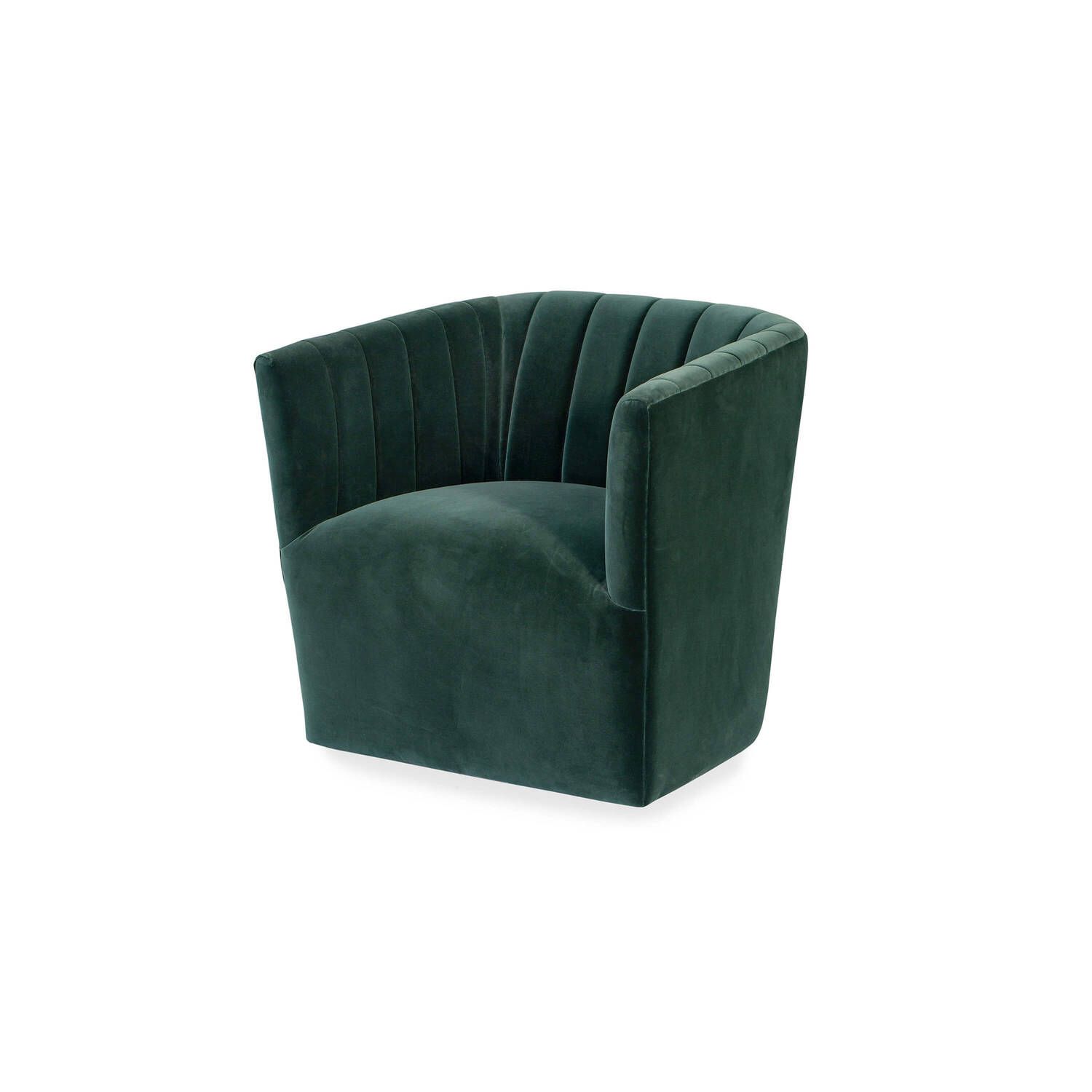 Кресло Tubby, зеленое