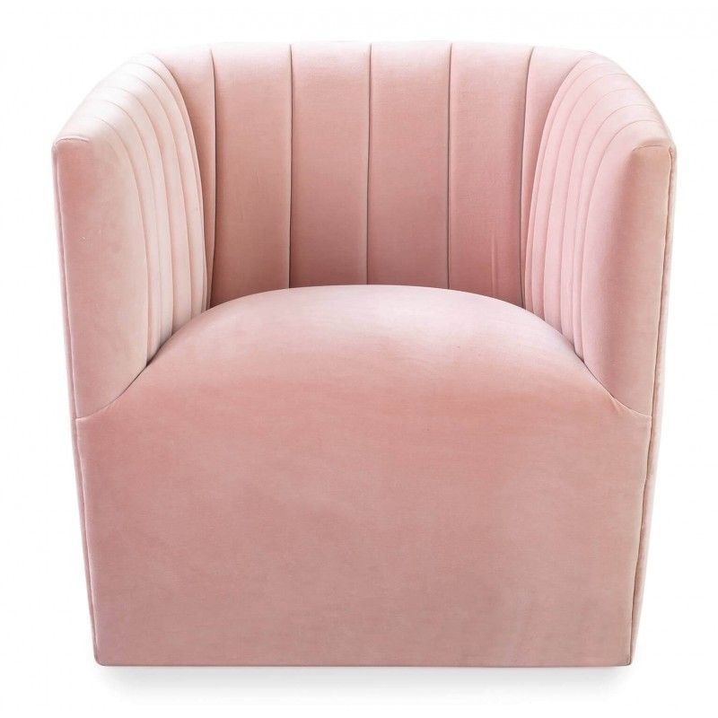 Кресло Tubby, розовое