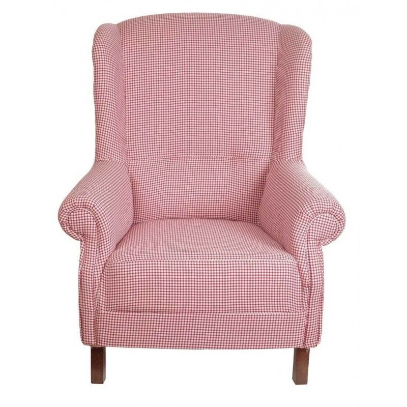 Кресло "Кантри" в клетку