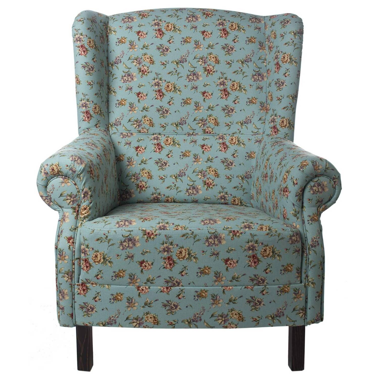 Кресло с мелким цветочным орнаментом "Цветы Прованса"