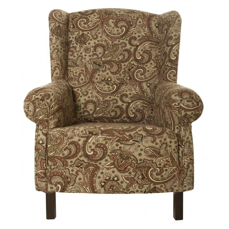 Кресло с восточным орнаментом