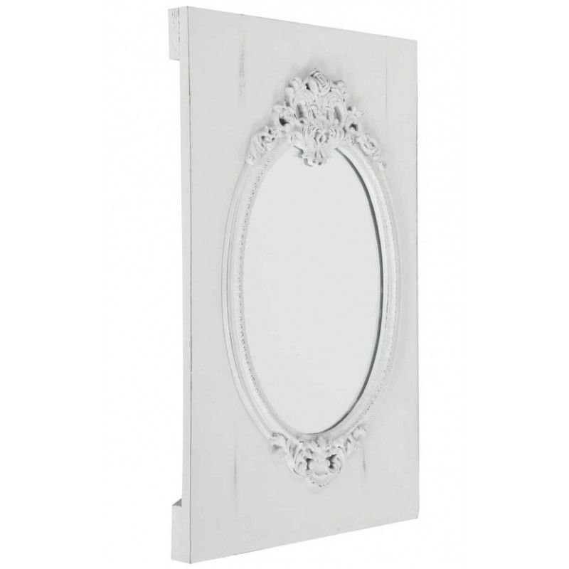 Зеркало голландское "Снежный прованс"