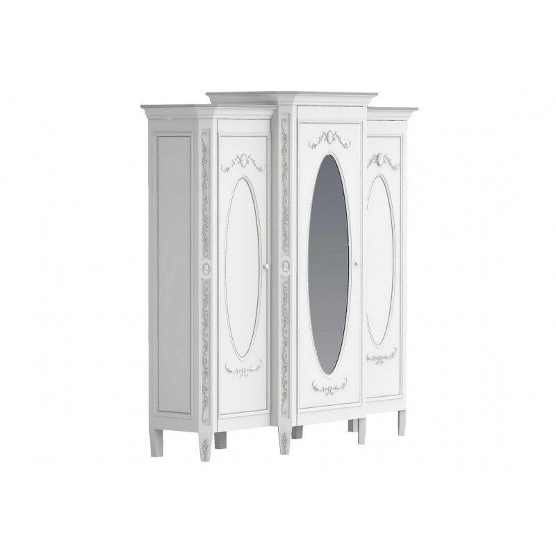 Шкаф платяной трехстворчатый с зеркалом "Будуар"