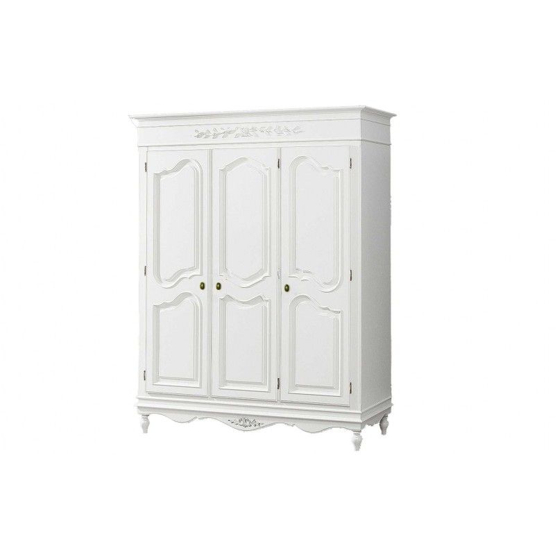 Шкаф трехстворчатый "Снежный Прованс"