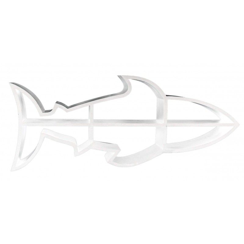 Полка книжная "White Shark"