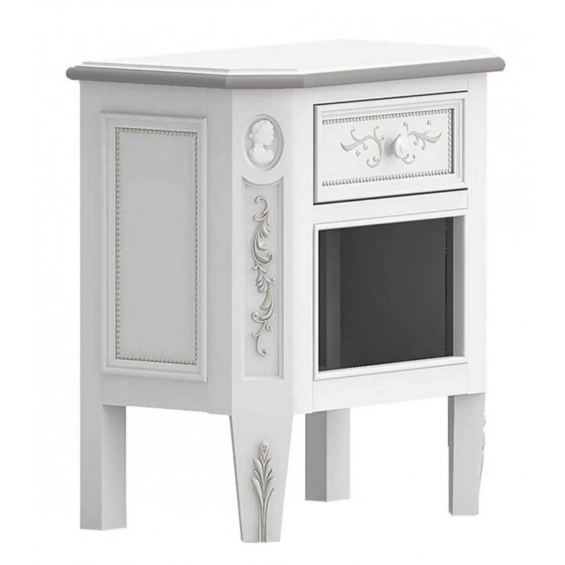 Тумбочка прикроватная с ящиком "Будуар"