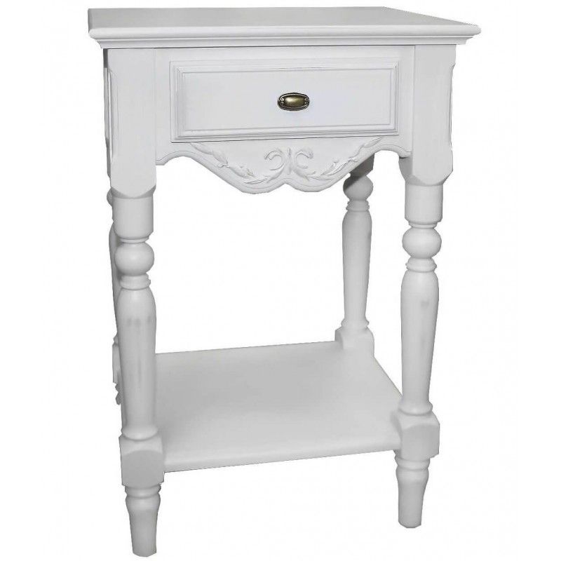Тумбочка прикроватная "Снежный Прованс" bt-012