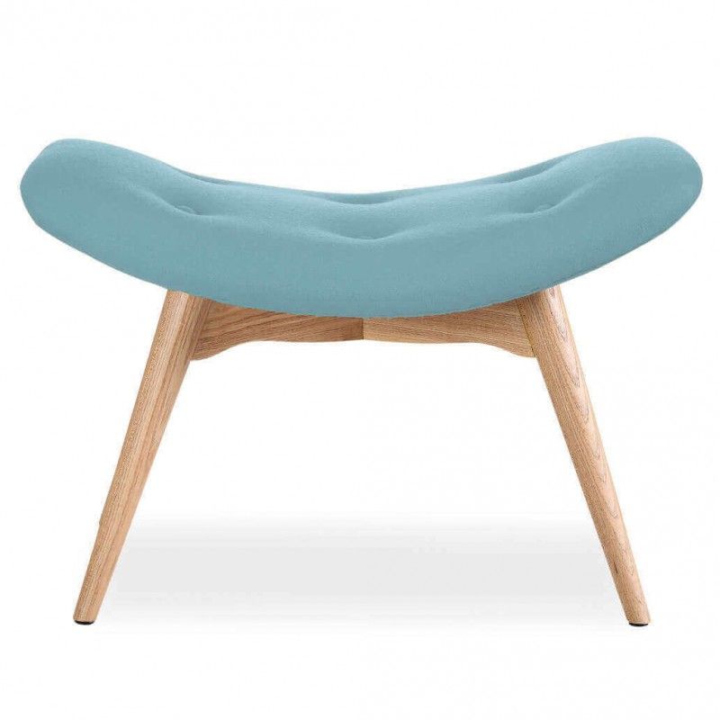 Оттоманка\Пуф Contour, голубая