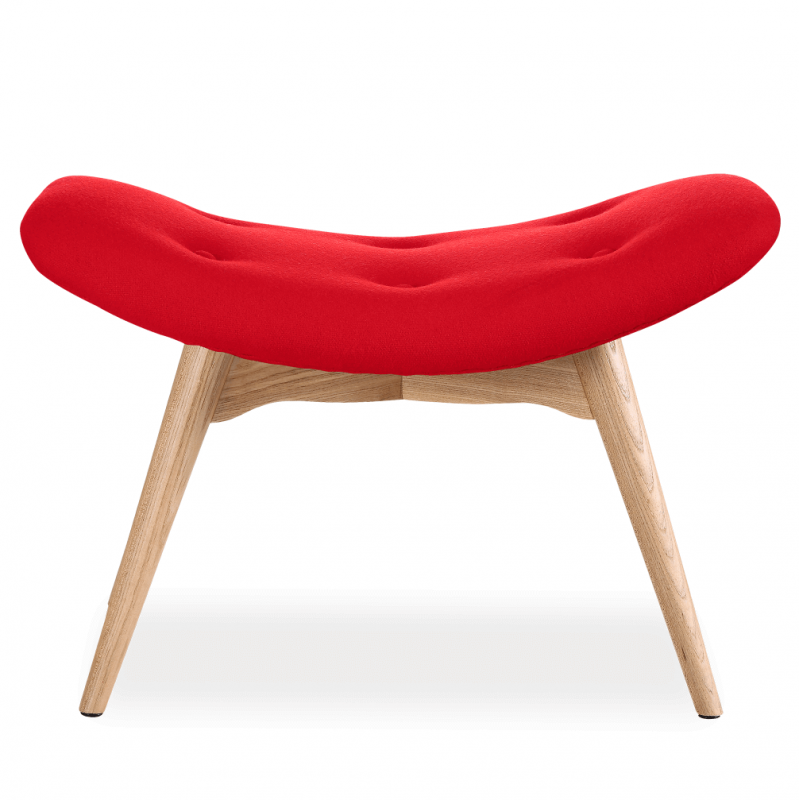 Оттоманка\Пуф Contour, красная