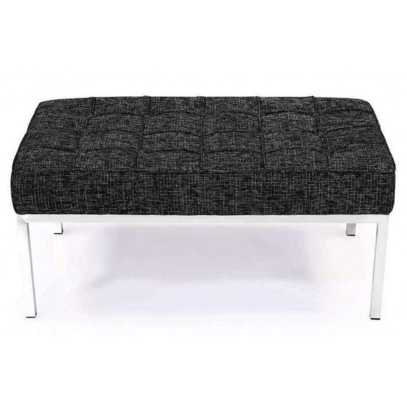 Банкетка Florence графитовая двухместная