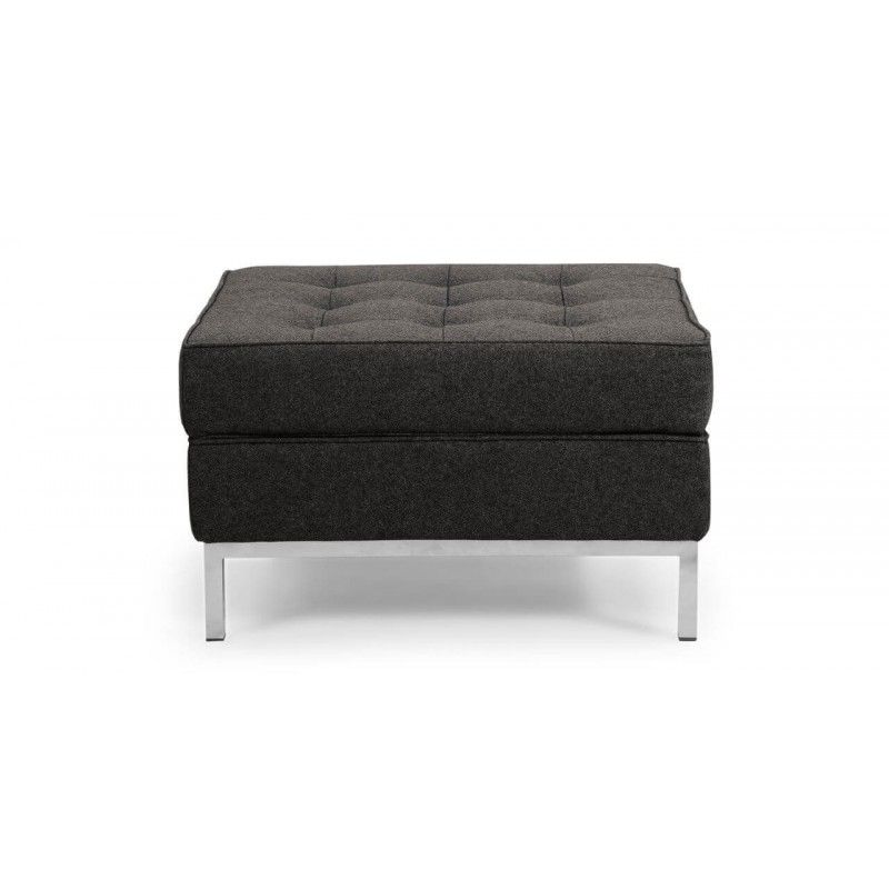 Пуф Florence, черно-серый