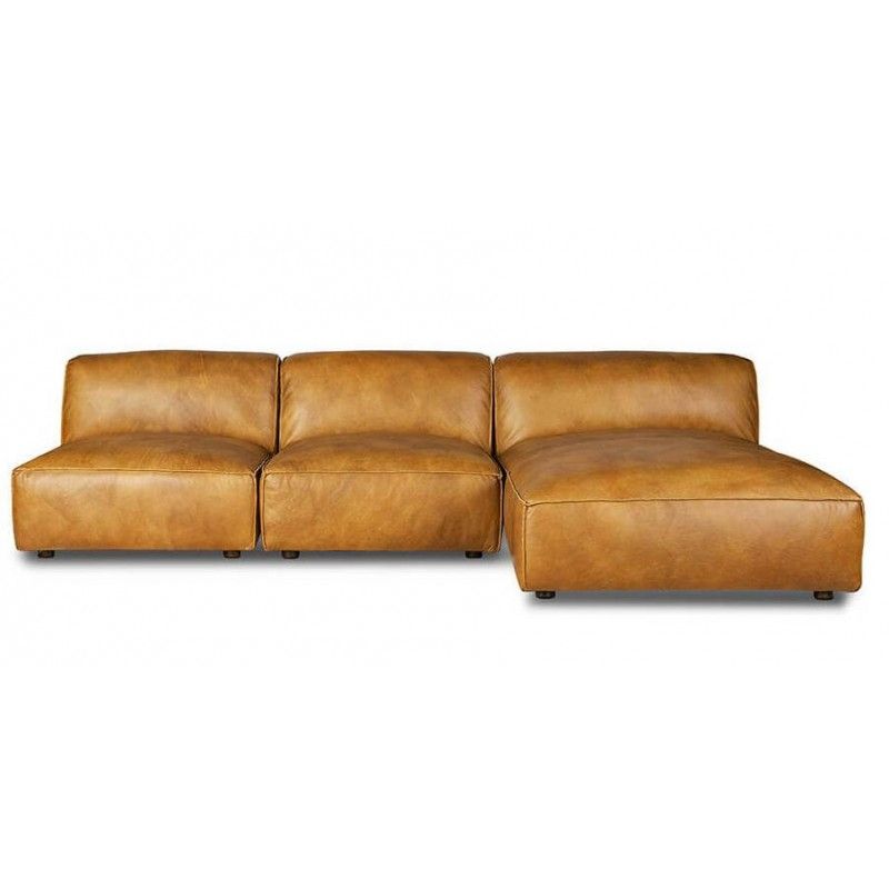 Диван модульный Brownsville, коричневый