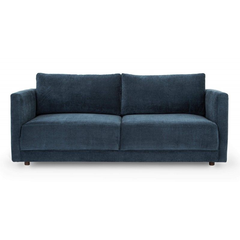 Диван Domus, прямой, синий