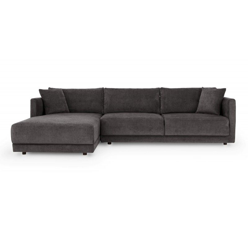 Диван Domus, угловой, серый