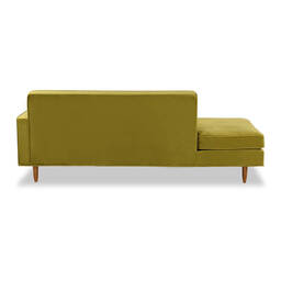 Прямой диван тахта Eleanor, оливковый