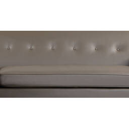 Угловой диван Eleanor, серый кожаный