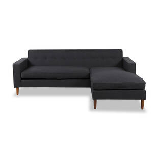 Угловой диван Eleanor, темно-серый