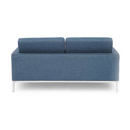 Синий двухместный диван Florence