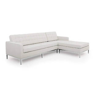 Белый модульный диван Florence