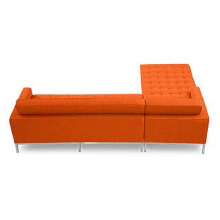 Оранжевый модульный диван Florence