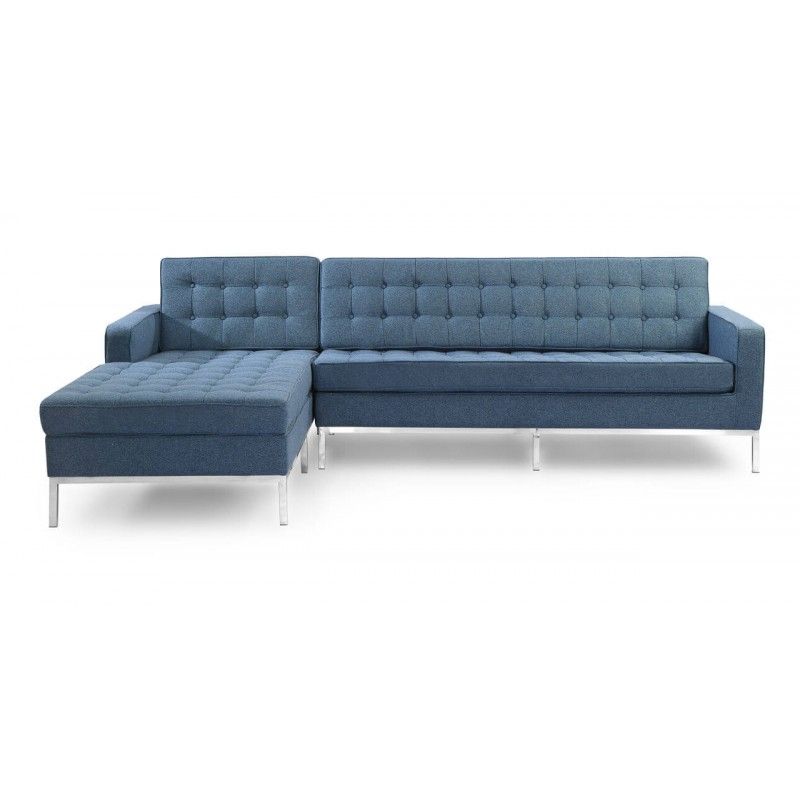Синий модульный диван Florence