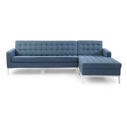 Синий модульный диван Florence