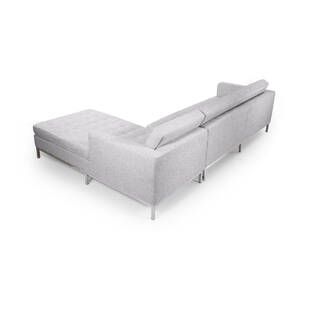 Светло-серый модульный диван Florence