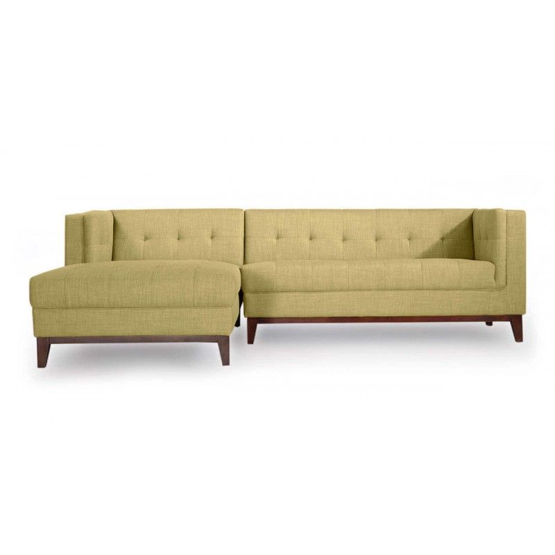 Диван Harrison модульный зеленый, тканевый