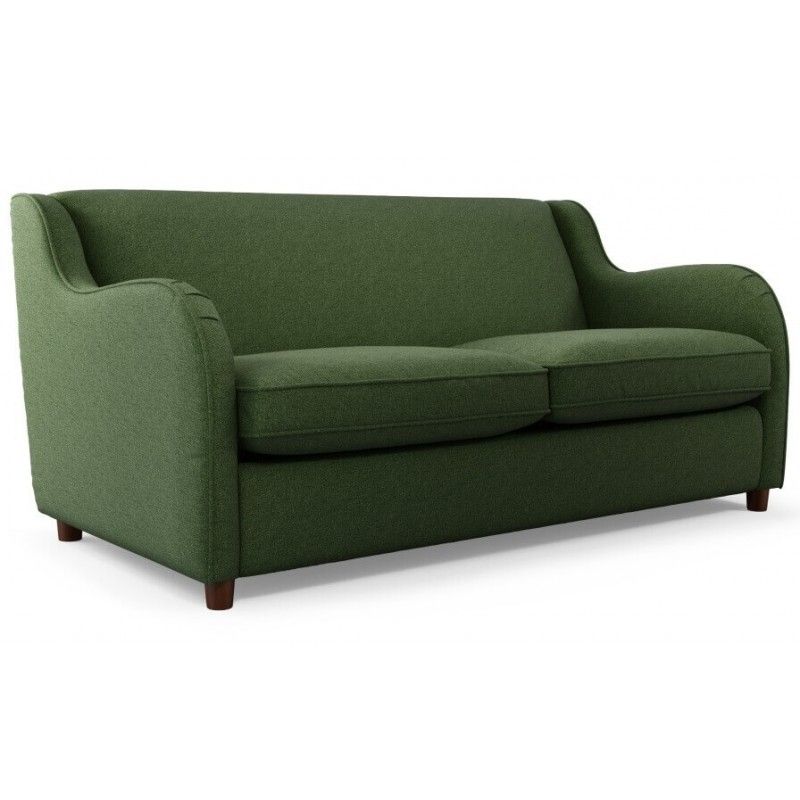 Диван Helena, со спальным механизмом, зеленый
