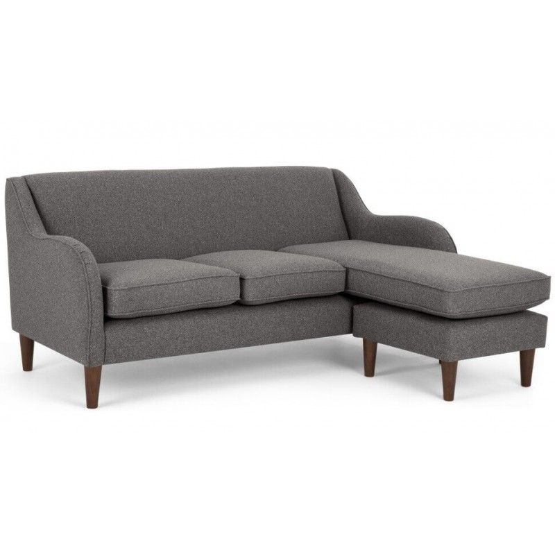 Диван Helena, угловой, серый