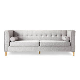 Светло-серый диван Jefferson, ткань