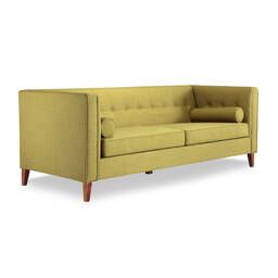 Зеленый диван Jefferson, ткань