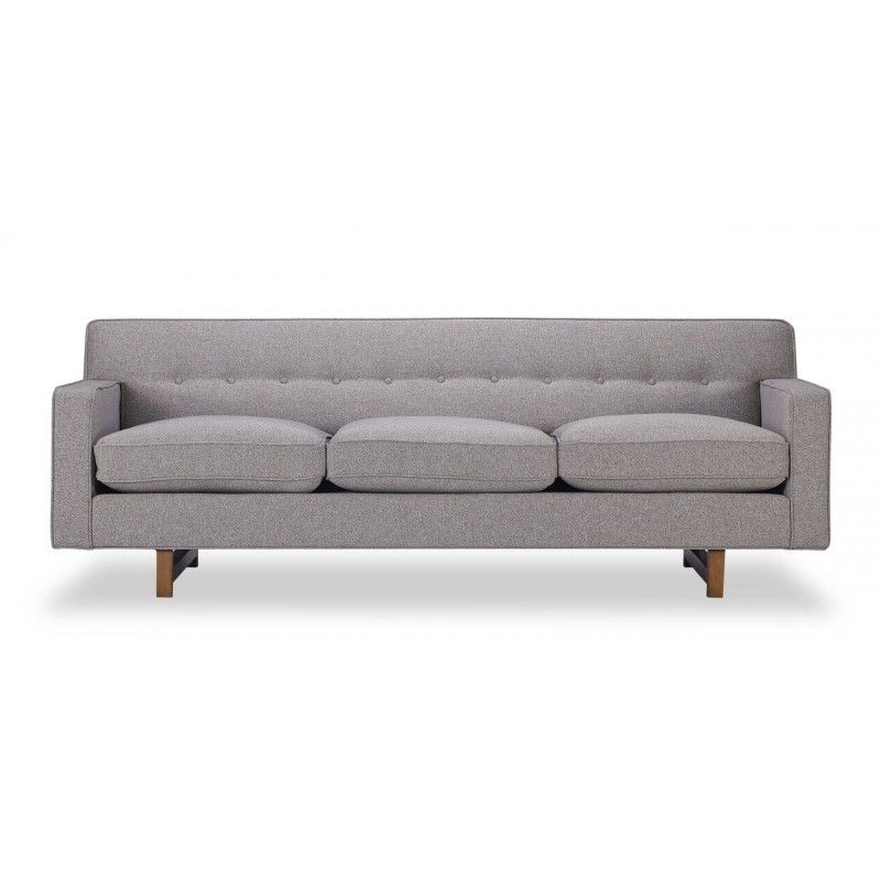 Диван Kennedy, светло-серый