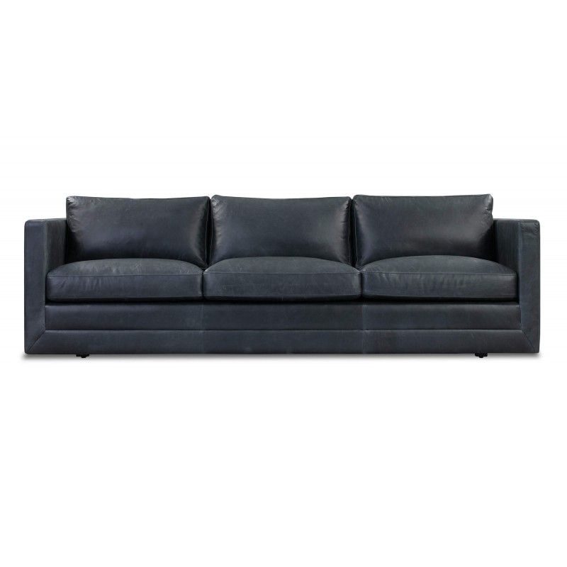 Диван Manhattan, прямой, черный