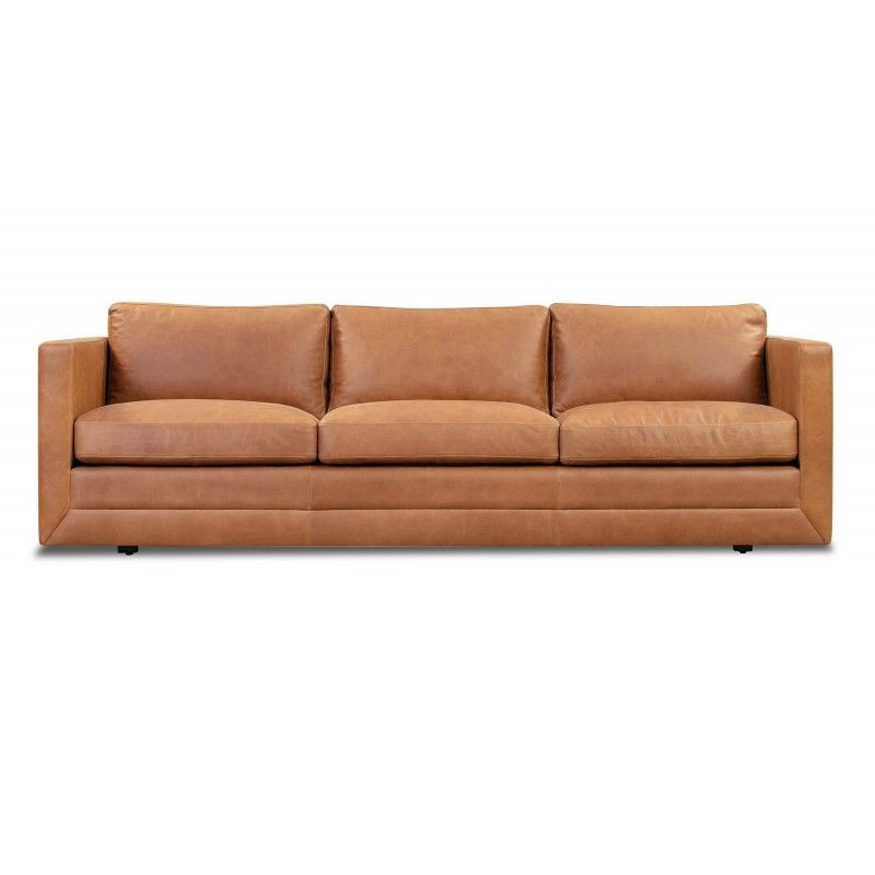 Диван Manhattan, прямой, оранжевый