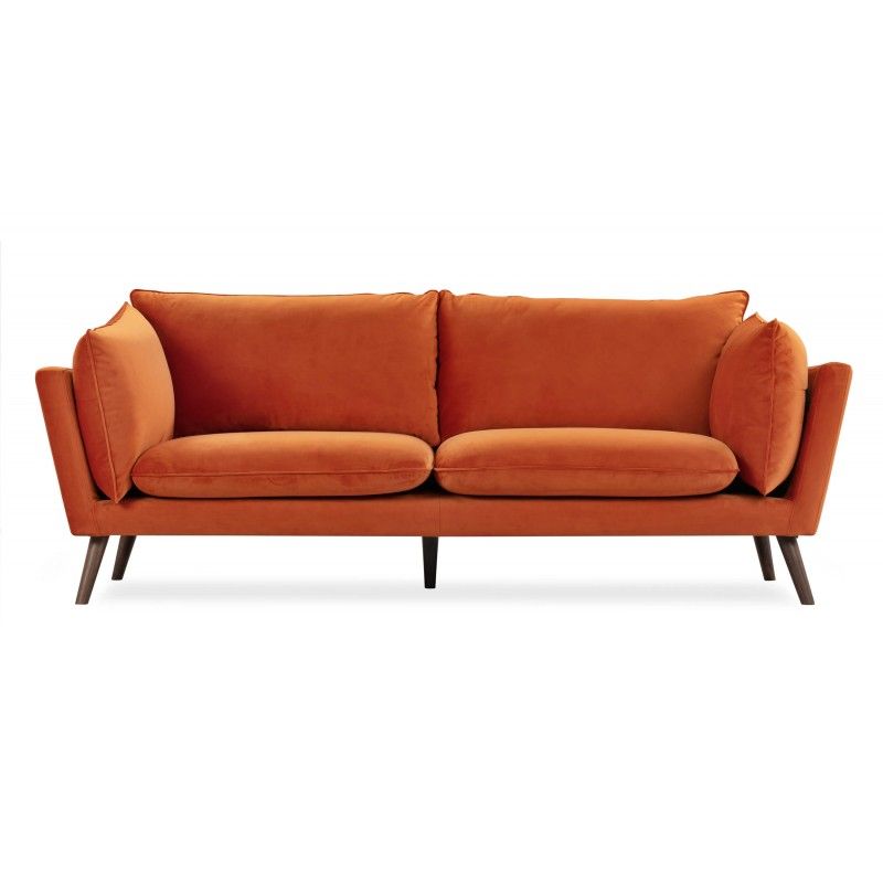 Диван Michelle, прямой, оранжевый