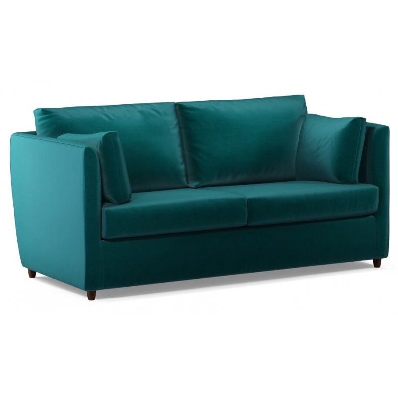 Диван Milner прямой, бирюзовый