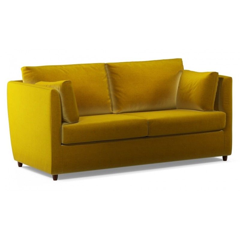 Диван Milner прямой, желтый