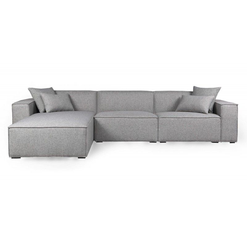 Диван Modus, модульный, секционный, светло-серый