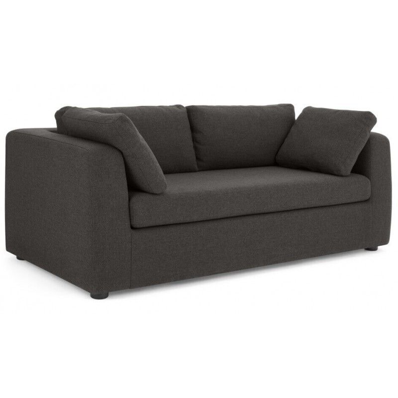 Диван Mogen прямой, серый, рогожка