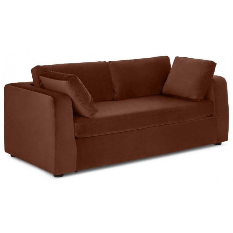 Диван Mogen прямой, коричневый