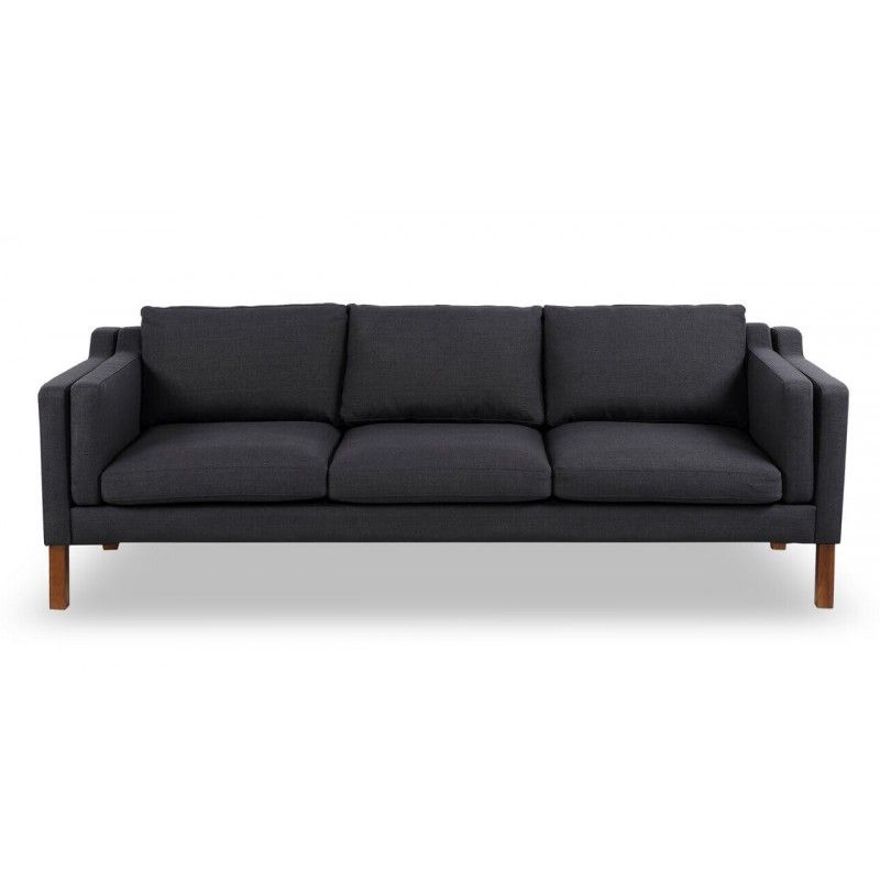 Диван Monroe, угольно серый