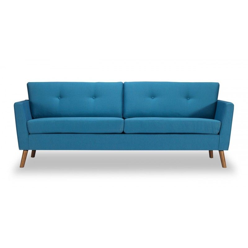 Синий Диван Mid-Century