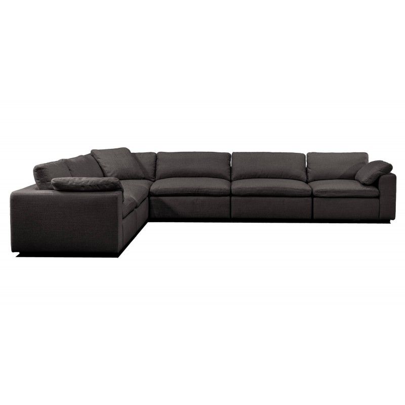 Диван Nest, модульный, угловой, серый