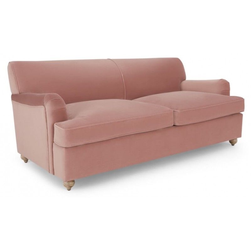 Диван Orson, прямой, розовый