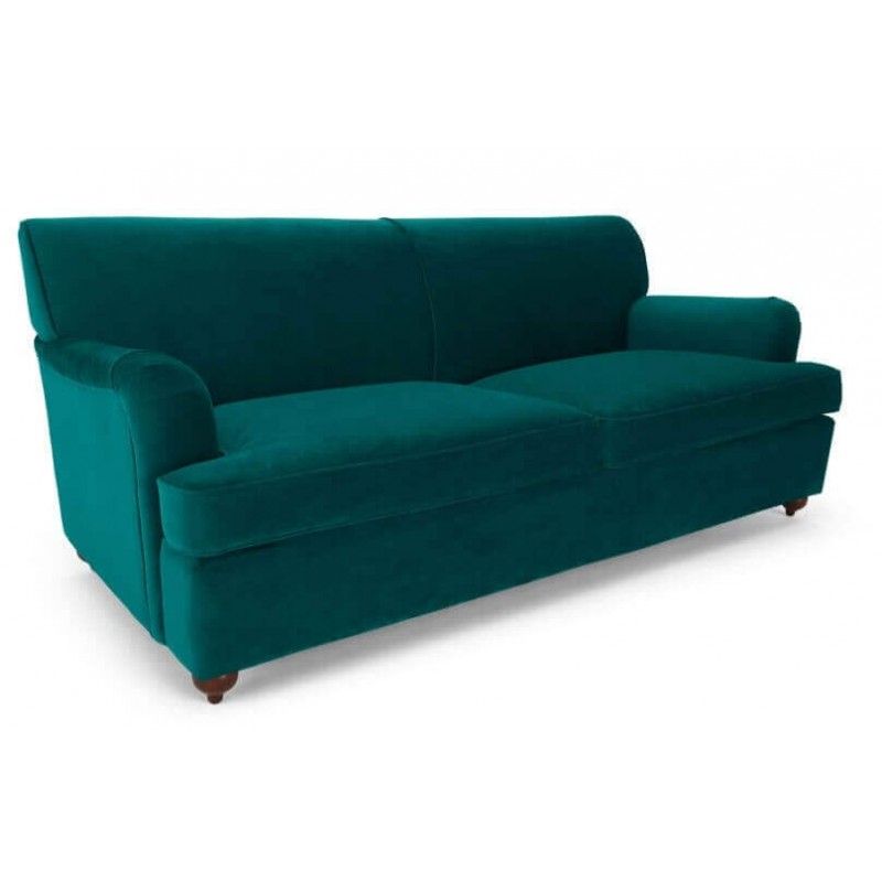 Диван Orson, прямой, бирюзовый