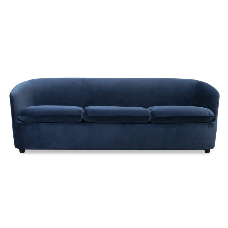 Диван Vogue, прямой, синий