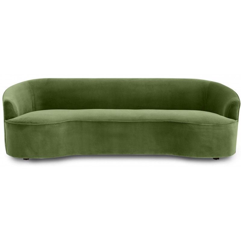 Диван Yasmin, прямой, зеленый