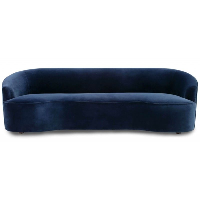 Диван Yasmin, прямой, синий