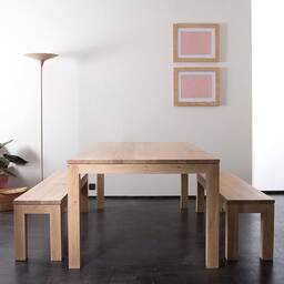 Обеденный стол Oak Straight dining table 140